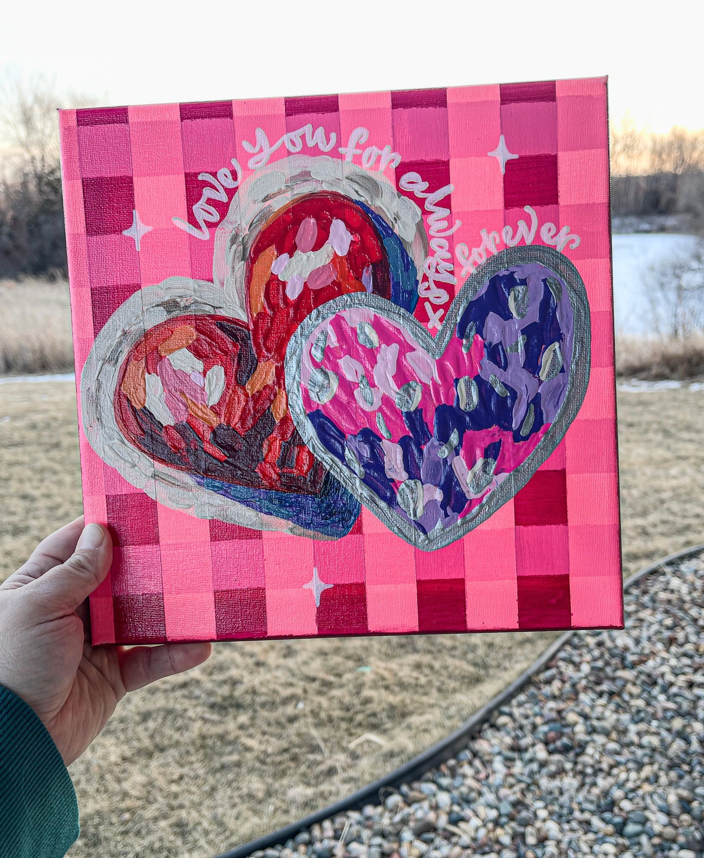 Sweet Hearts Original Painting